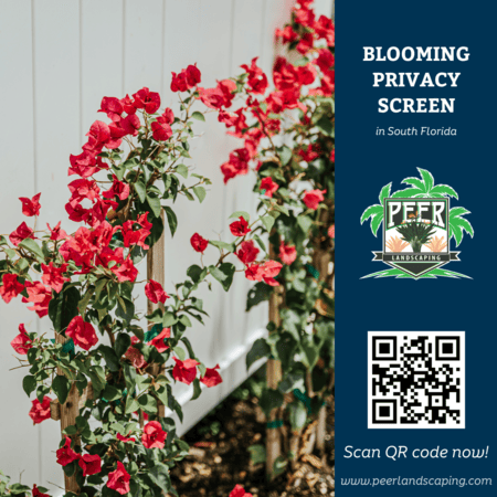 Blooming Privacy Screen