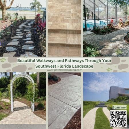 Beautiful Walkways and Pathways Through Your Southwest Florida Landscape